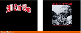 All Out War Band T Shirts All Out War T Shirt
